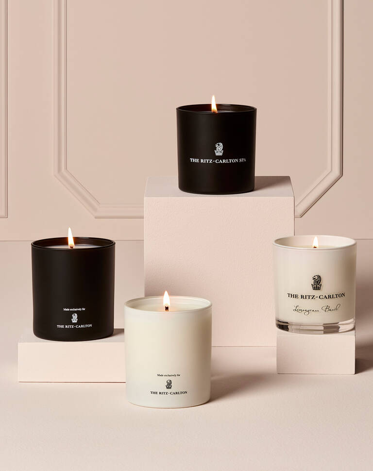 The Ritz-Carlton curated candles