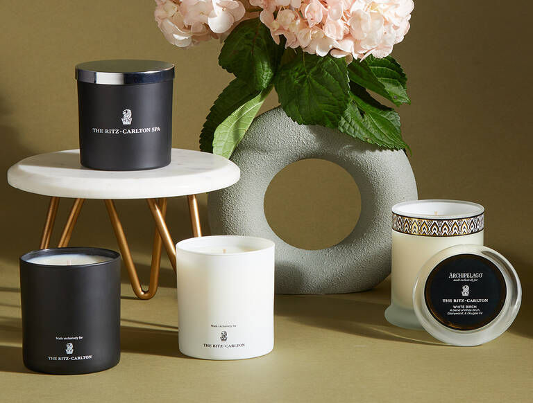 The Ritz-Carlton candle products