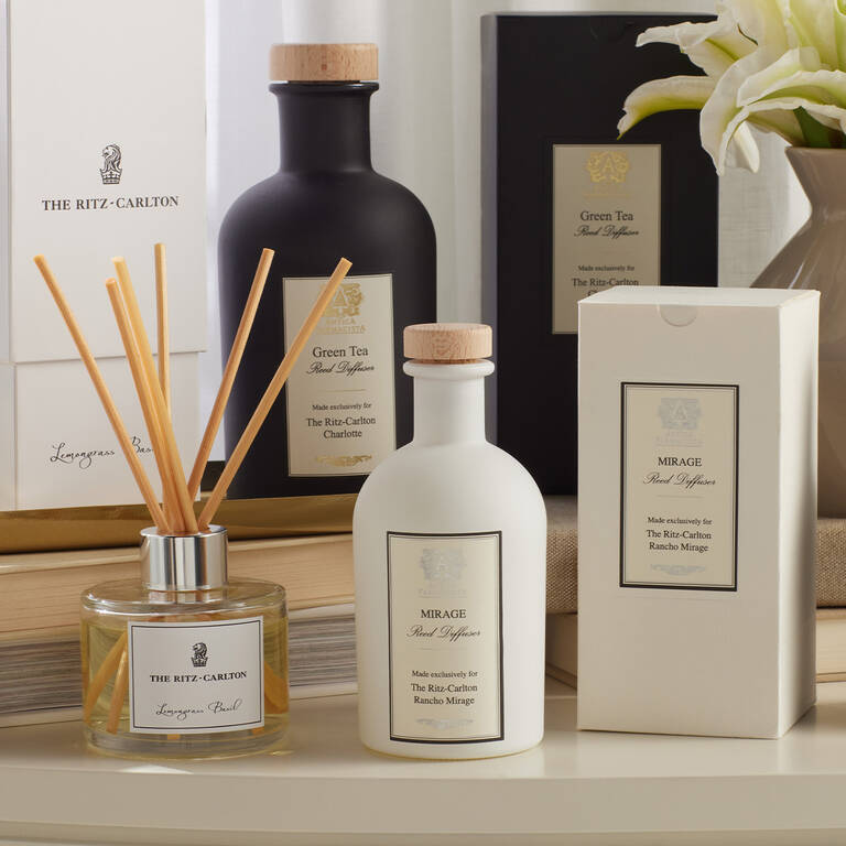 The Ritz-Carlton reed diffuser collection with refills