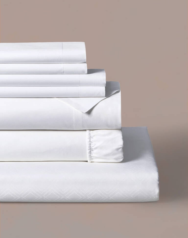 Stack of St. Regis linens