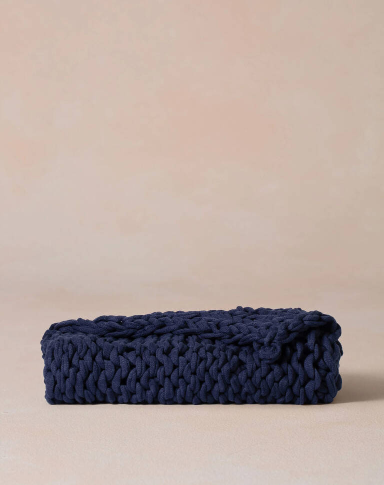 Marriott Hotels Hygge Throw Marine