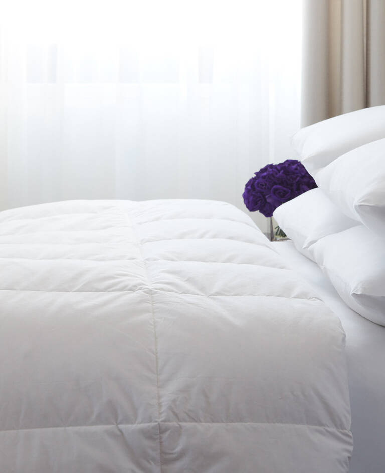 EDITION Hotels duvet insert on mattress