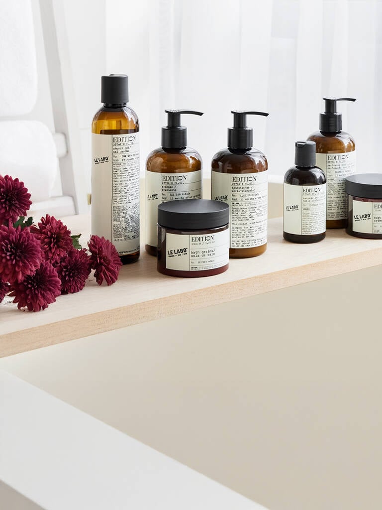 EDITION hotels Le Labo bath collection
