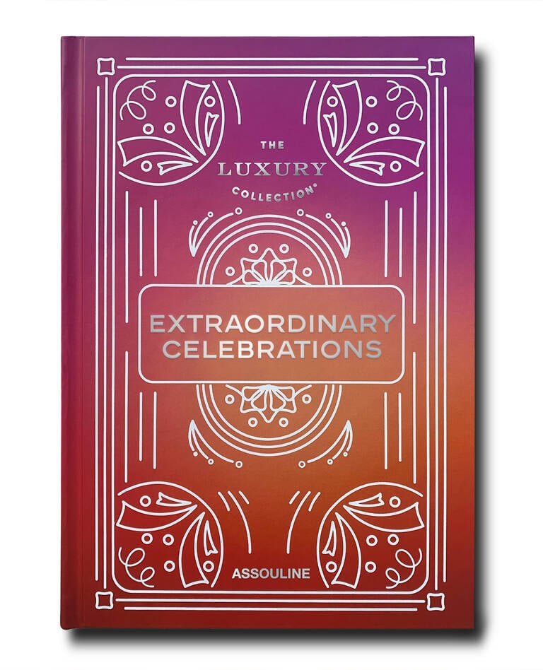 Assouline Book Cover for "Extraordinary Celebrations" Assouline Book Cover for "Extraordinary Celebrations"
