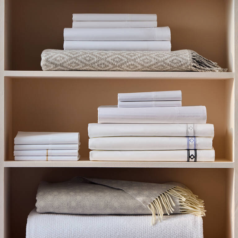 Closet with Marriott Bonvoy Boutiques bedding products Closet with Marriott Bonvoy Boutiques bedding products