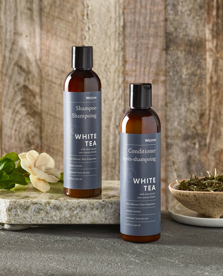 Westin White Tea Haircare Shampoo and Conditioner Bath Set