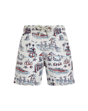 Boys Swim Trunks – Family Traditions Pattern thumbnail number 0