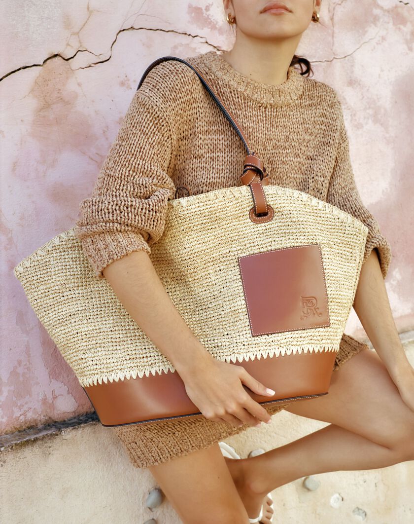 Squillo Rafia Tote image number 1