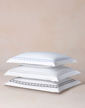 Diamond Border Pillow Shams thumbnail number 1
