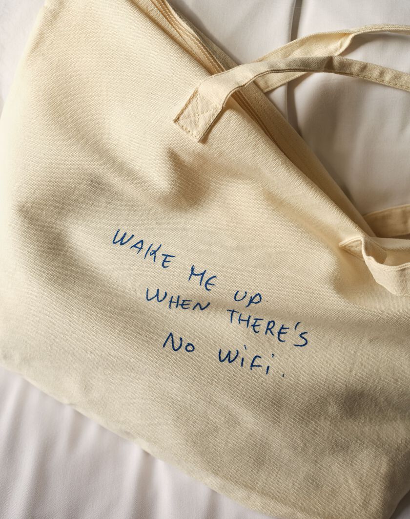 Thomas Lélu No Wifi Tote Bag thumbnail number 0