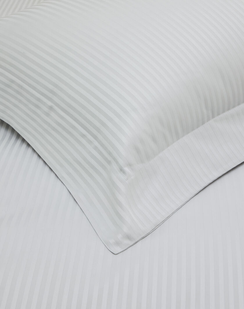 Tonal Stripe Pillow Shams thumbnail number 1