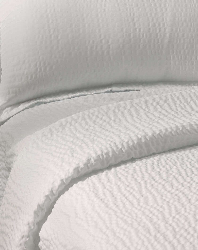 Textured Coverlet and Shams Set thumbnail number 2