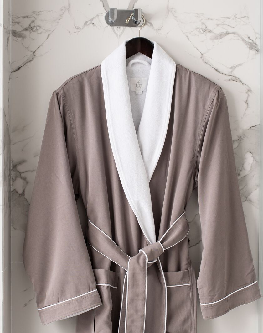 Smoke Shawl Collar Robe thumbnail number 1