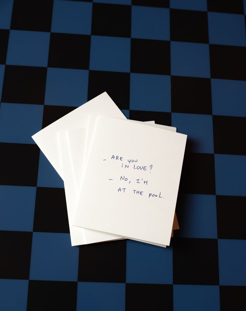 W Hotels x Thomas Lélu Notecards thumbnail number 1