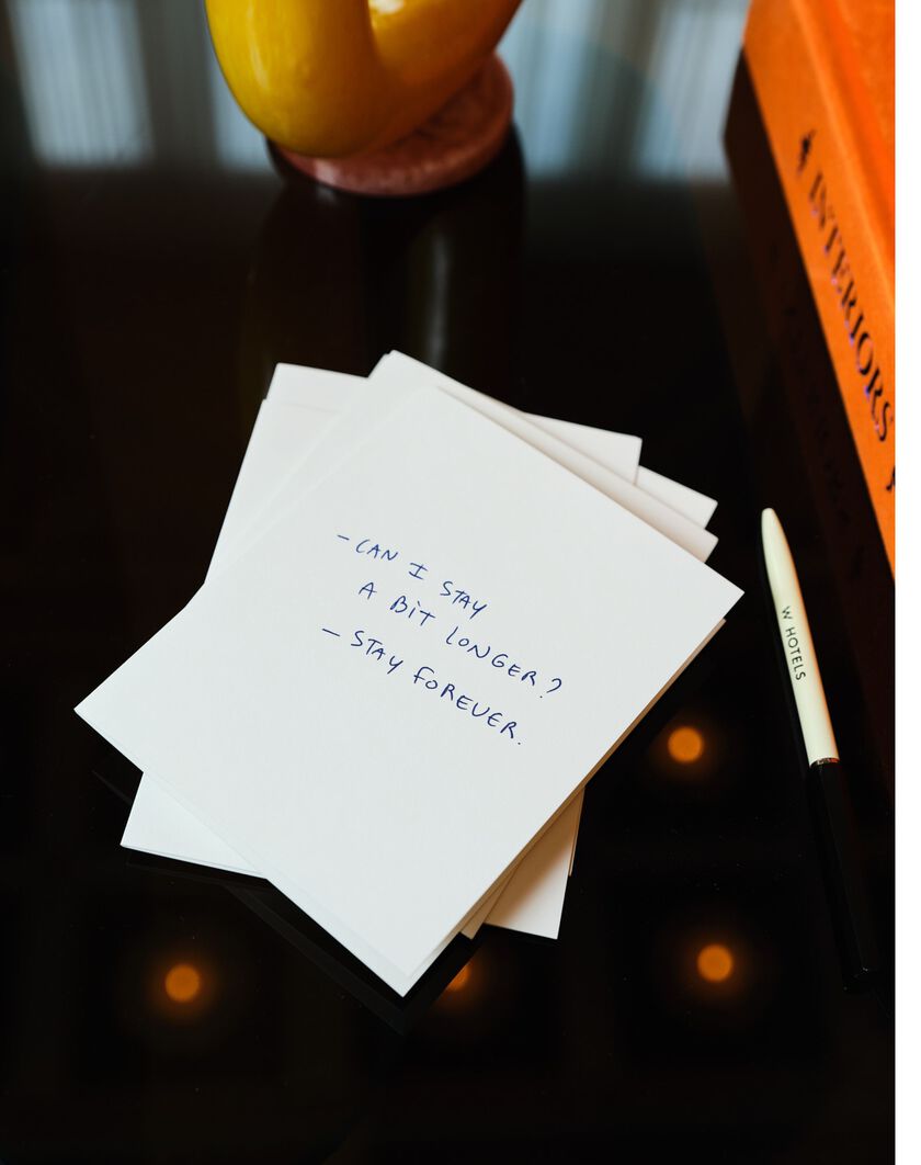 W Hotels x Thomas Lélu Notecards thumbnail number 3