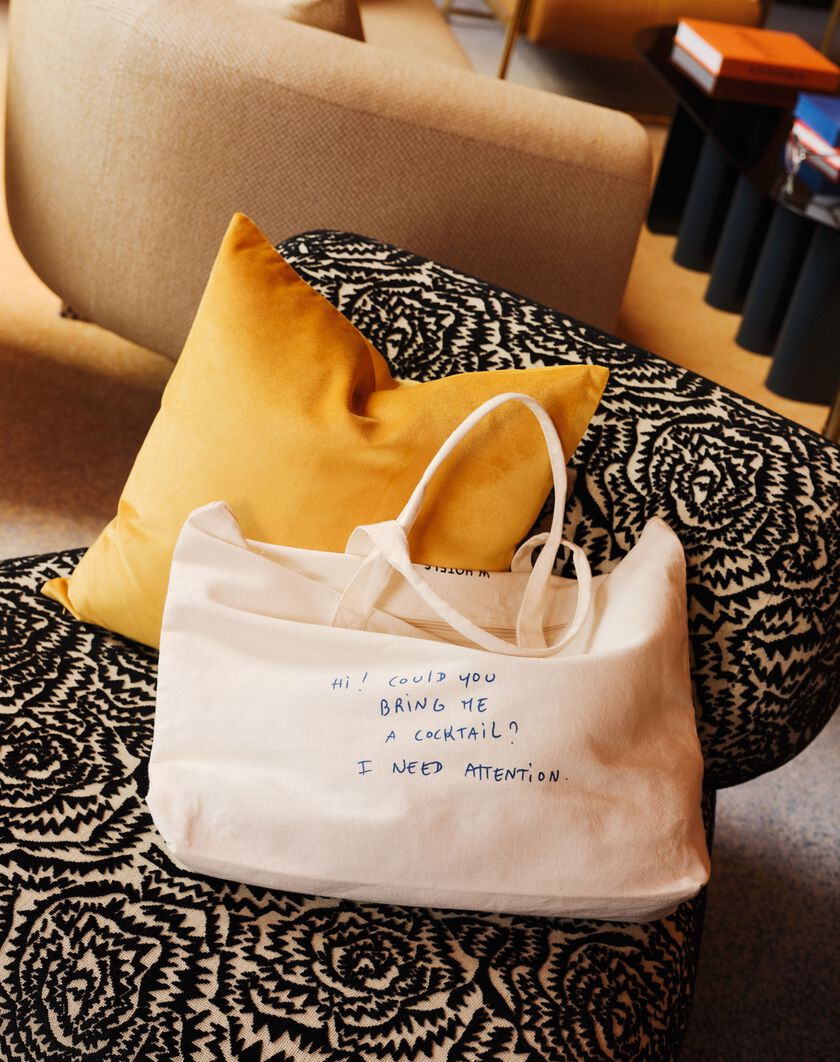 Thomas Lélu Need Attention Tote Bag thumbnail number 0