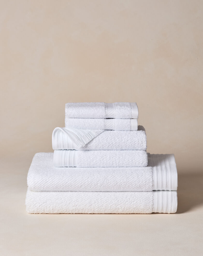 Diagonal Pique Towel Set thumbnail number 0