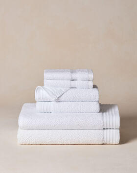 Diagonal Pique Towel Set thumbnail number 0