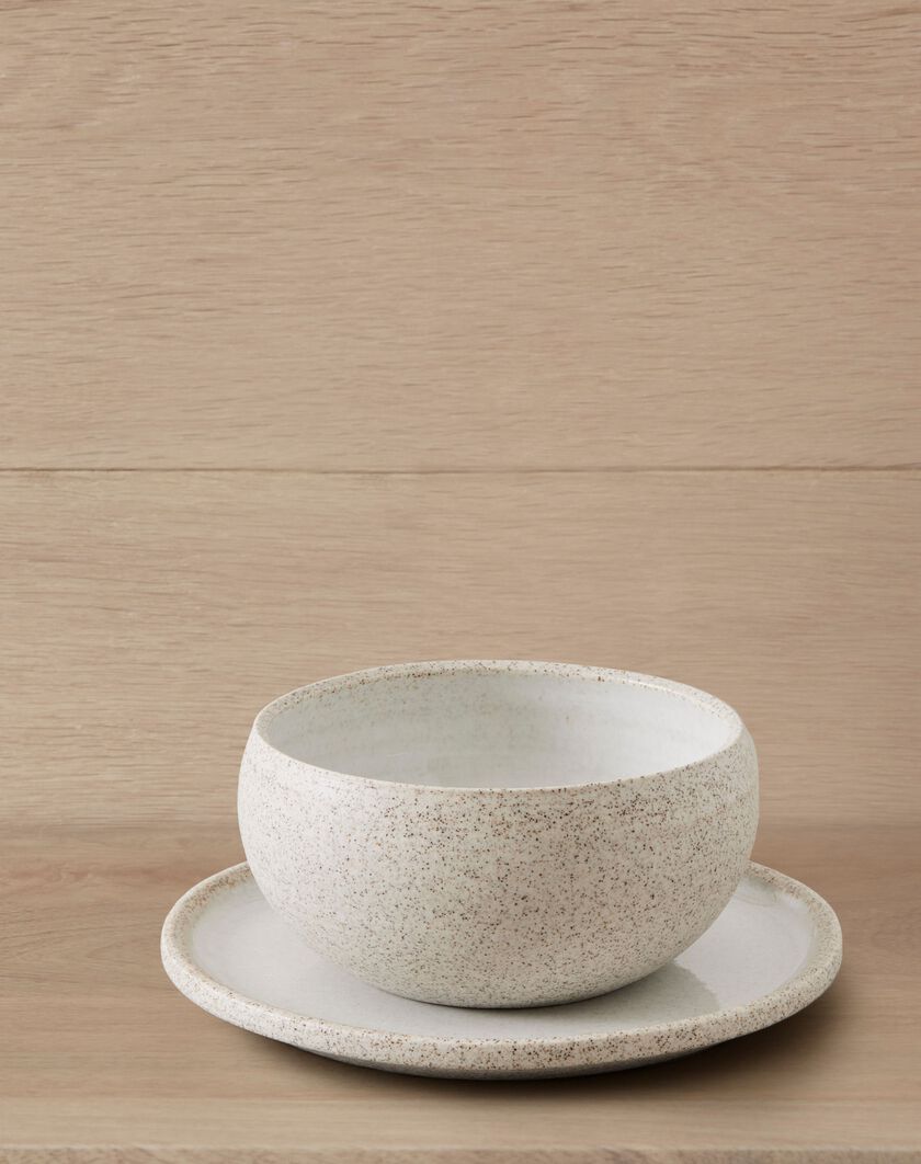 Ceramic Bowl + Plate for Tides, Reykjavik thumbnail number 0