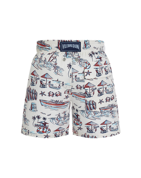 Boys Swim Trunks – Family Traditions Pattern thumbnail number 1